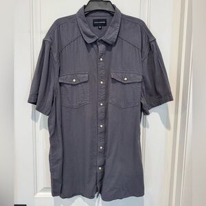 Lucky Brand Charcoal Button-Down Shirt